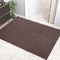 Sturdy Front Door Mat, Absorbent Muddy Dirt Resist Welcome Door Mats Outdoor by HIYARD