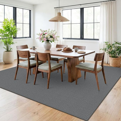 KOZYFLY 6x9 Dining Room Rugs, Washable Area Rug - Image 2