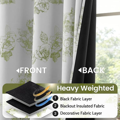 SimpleHome 100% Blackout Curtains - Image 5
