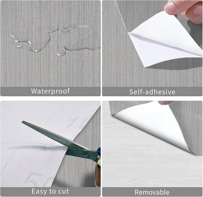 Grasscloth Peel and Stick Wallpaper - Image 9