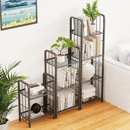 Bookshelf Storage Shelf Bookcase Freestanding Storage Stand - Image 6