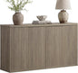 SICOTAS Buffet Cabinet with Storage Accent Sideboard Modern Credenza with Doors by SICOTAS