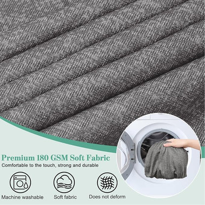 4Pcs Patio Cushion Covers Stretch Outdoor Furniture Protector Slipcovers | - Image 7
