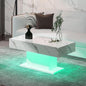 HedoAjim Led Coffee Table for Living Room, Living Room Table Rectangular Center by HedoAjim