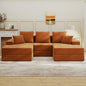 Living&Giving 101" U-Shaped Cloud Sectional Couch by LivingGiving