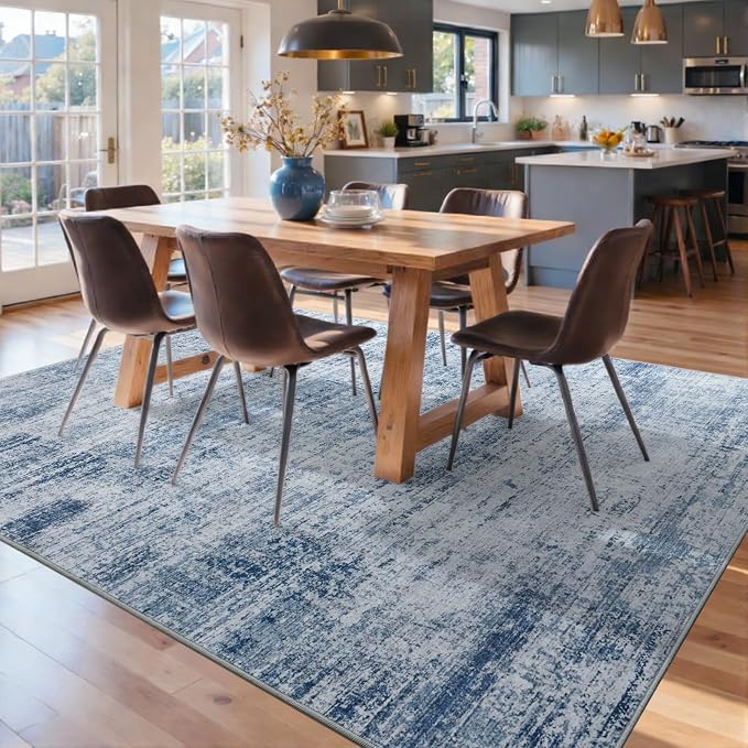 4x6 Ft Area Rugs for Living Room, Soft Non-Slip Washable Rugs Modern Abstract - Image 9