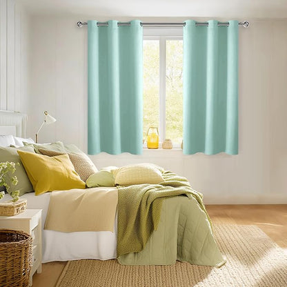 Blackout Curtains for Bedroom, 2 Drape Panels, 42 x 54 Inch | Thermal Insulated - Image 2