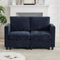 WUTUTUEE 58'' Modular Sectional Loveseat Sofa, Modern Love Seat 2 Seater Sofa by WUTUTUEE
