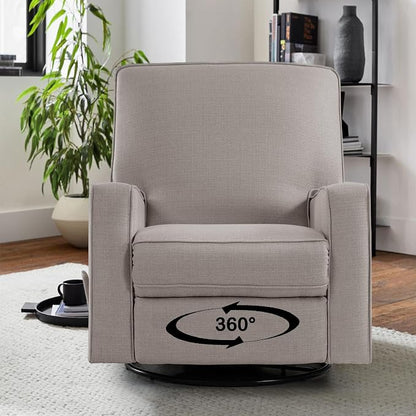 Harkawon Swivel Rocker Recliner Chair, Glider Rocker Recliner, Rocking Chair - Image 6