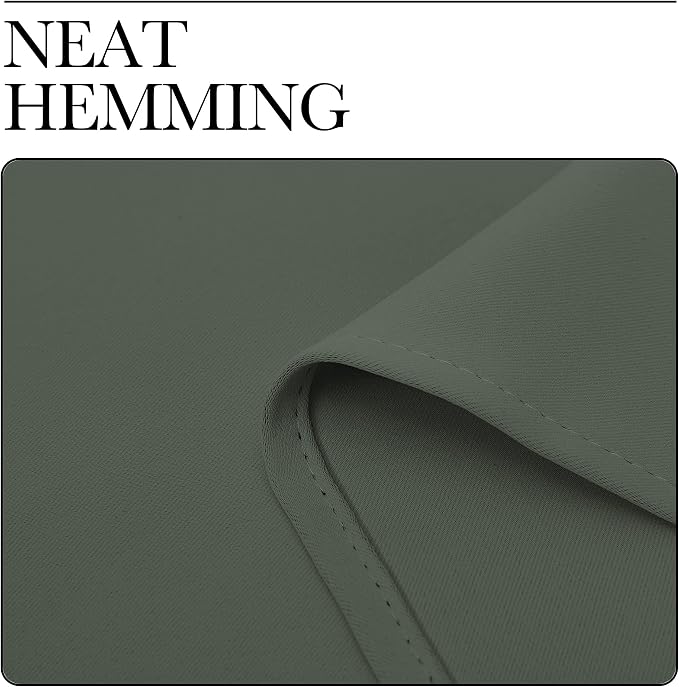 NICETOWN Blackout Curtain Panels, Dark Mallard, 1 Pair, 42 by 78-Inch, Home - Image 7