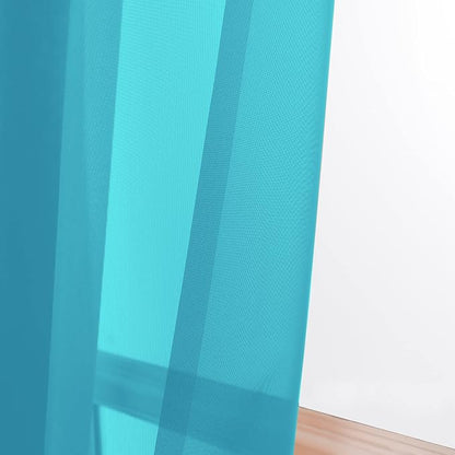 Marine Sheer Curtains 96 Inch Length, Elegant Sheer Curtains - Image 3