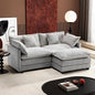Ihanherry 77" L Shaped Modern Sofa Modular Sectional Cloud Couch by iHanHerry