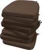 AAAAAcessories D-Shaped Chair Cushions, Machine-Washable Cover by AAAAAcessories