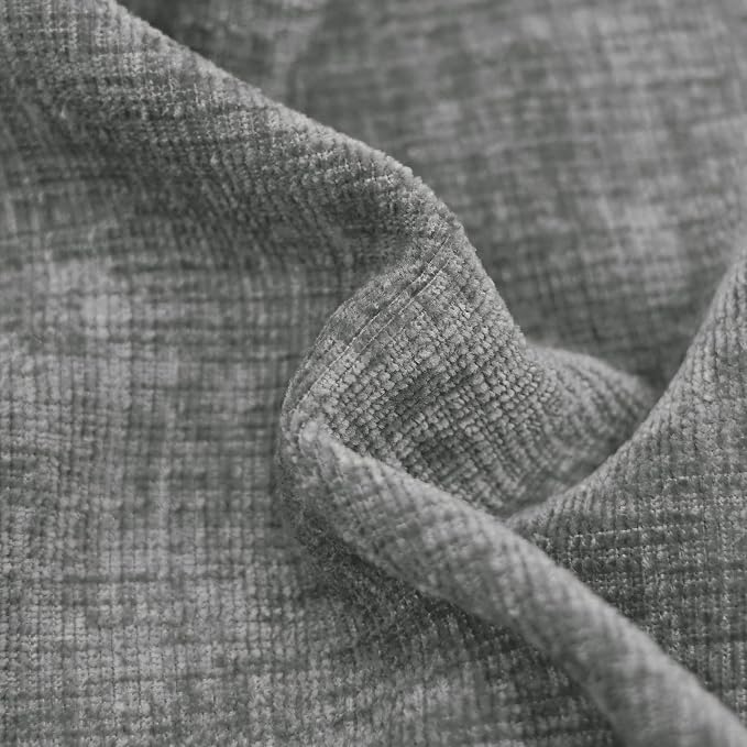CaliTime Decorative Couch Throw Pillow Covers 22 X 22 Inches Medium Grey | Pack - Image 2