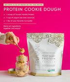 Truvani Vegan Pea Protein Powder | Vanilla | 20g Organic Plant Based Protein Per Serving | 20 Servings | Keto | Gluten & Dairy Free | Low Carb | No Added Sugar
