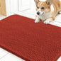 OLANLY Dog Door Mat for Muddy Paws 24x16, Super Absorbent Chenille Mud Mat | by OLANLY