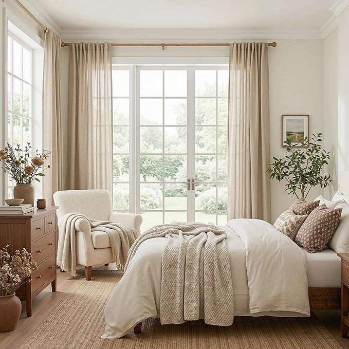 MYSKY HOME French Door Curtains - Image 2