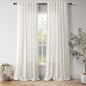 Natural Linen Curtains 102 Inches Long by Nanspring