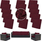 Outdoor Cushion Covers Set, Replacement by SUKAIKEQA
