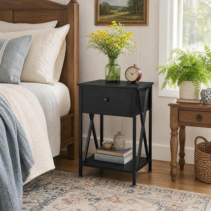 VECELO Nightstands, Modern End Side Tables, Night Stand - Image 8