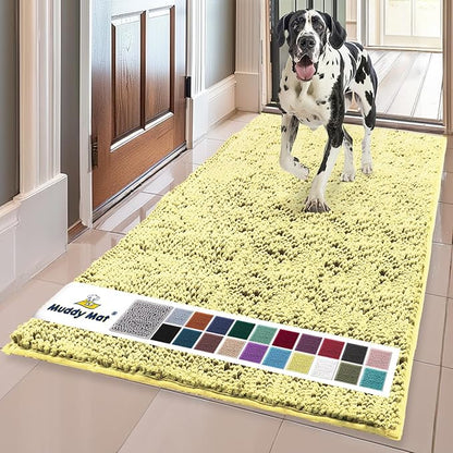Muddy Mat® | Super Water Absorbent Door Mat Indoor, Microfiber Quick Dry by MuddyMat%C2%AE