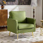 VINGLI Modern PU Leather Accent Chair, Single Sofa Chair by VINGLI