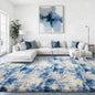 Ophanie 9x12 Blue and Gray Area Rugs by Ophanie