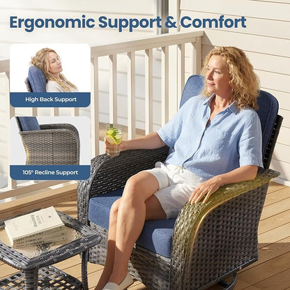Weaxty 8 Pieces Outdoor Patio Furniture Sets - Image 4