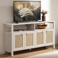 SICOTAS Rattan TV Stand for Television up to 65 Inch by SICOTAS