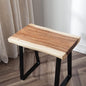 Greenage Natural Wood Rectangle Bench 20"x14"x18" Coffee Side Table by Organicwooddesignsexudingvitality
