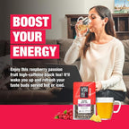 Tiesta Tea - Passion Berry Jolt, Loose Leaf, Raspberry Passion Fruit Black Tea, Premium Caffeinated Black Blend, Make Hot or Iced & Brews Up to 25 Cups, 1.5 Ounce Resealable Pouch