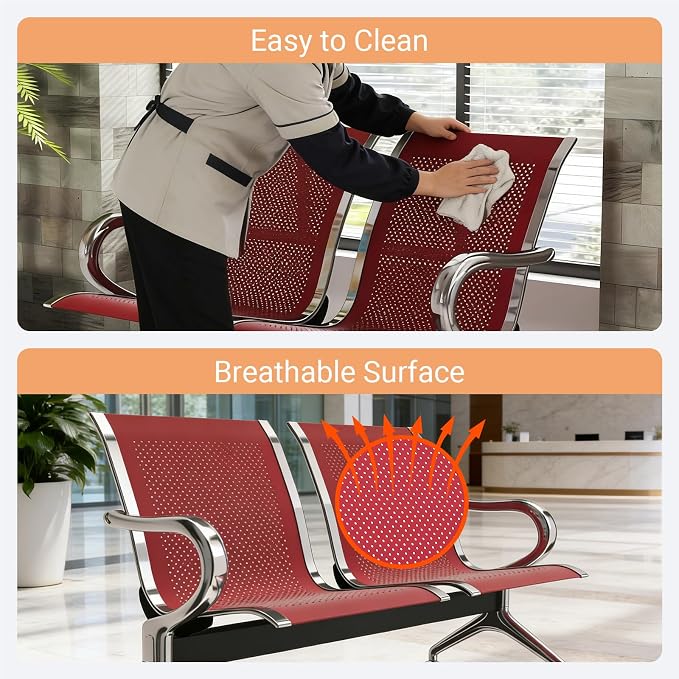 Kinfant 2-Seat Waiting Room Chair - Image 7