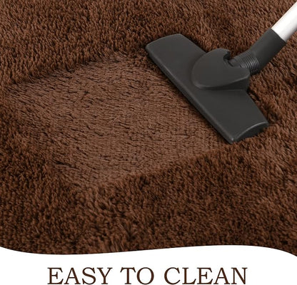 Chicrug Soft Runner Rug for Bedroom Living Room Plush Fluffy Rug 2x10 | Shag - Image 5