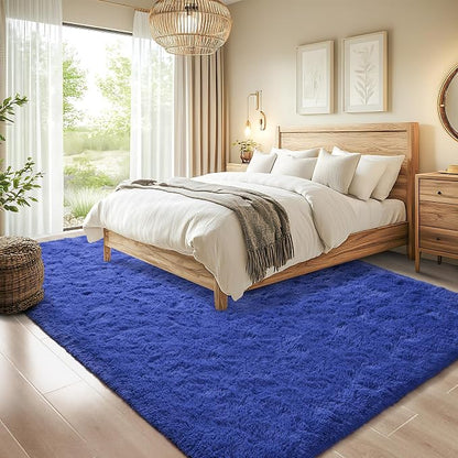 Chicrug Soft Area Rugs for Bedroom Living Room Plush Fluffy Rug 4x6 | Shag - Image 3