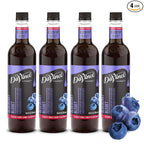 DaVinci Gourmet Classic Blueberry Syrup, 25.4 Fluid Ounces (Pack of 4)