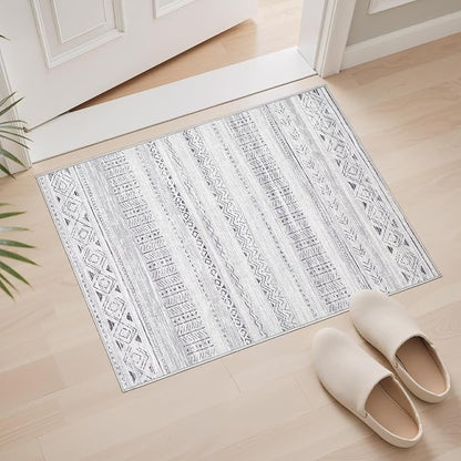cotiled Washable 2x3 Entryway Rugs: Boho Moroccan Soft Small Rug | Solve Modern - Image 5