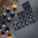 K Cup Holder Drawer 30 Pods Capacity, Three Drawers Design for Nespresso Pods Holder, Coffee Pod Holder Compatible With Keurig Pod Organizer&Nespresso/K-Cup/Vertuo Pod Holder, Black