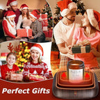PUSEE Large Candle Warmer Plate with 6H Auto Shut Off, Coffee Mug Warmer with 3 Temp Settings,Wax Candle Warmer Safely Releases Scents Without a Flame,Tea Cup Warmer for Desk in Your Home & Office