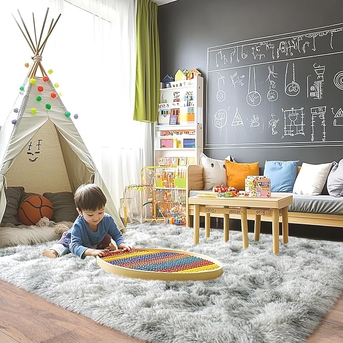 Pionblank 9x12 Area Rug, Large Area Rug - Image 4