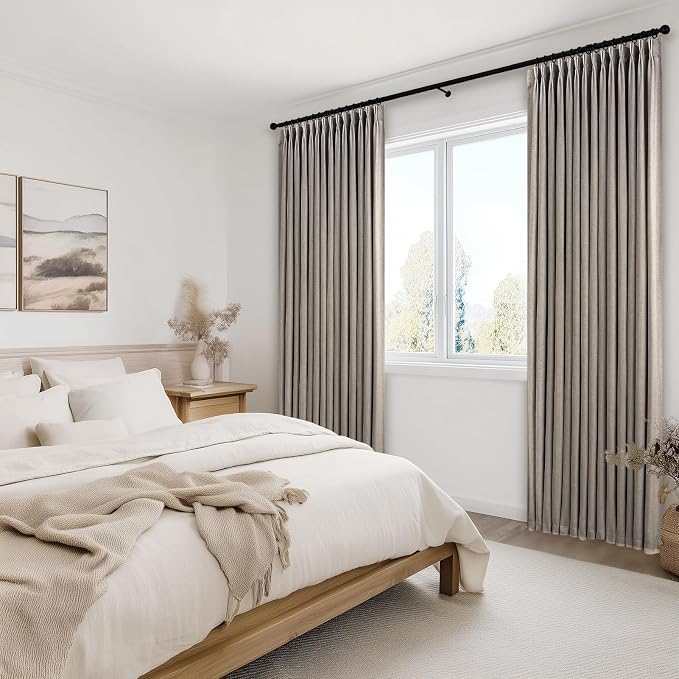Topfinel 108 Inch Curtains 1 Panels Set, One Packs Pinch Pleat Back Tab - Image 8