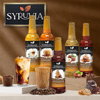 Syruvia Coconut Coffee Syrup – 25.4 fl oz – Syrup for Coffee, Lattes, Shakes, Smoothies, Desserts – 100% Vegan, Gluten Free, Kosher (Pack of 2)