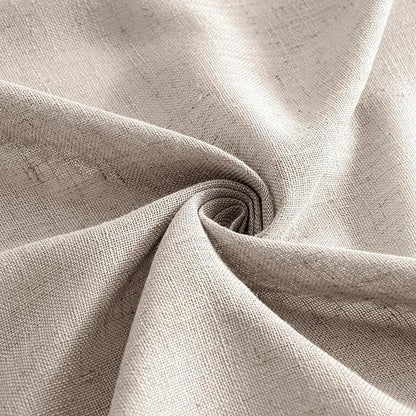 MIULEE Natural Linen Curtains 52x45 Inch Length - Image 8
