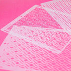 Large Cake Decorating Stencil (MAIA) Sakura Leaves Pattern