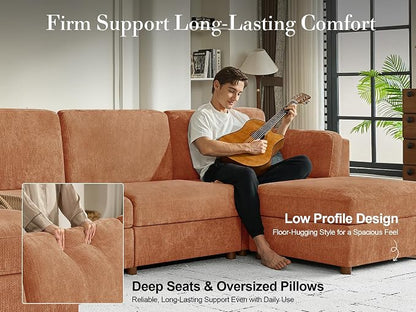 109'' Oversized Modular Sectional Sofa - Image 8