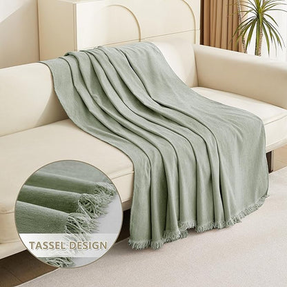 MYSKY HOME Sectional Couch Cover Blanket Living Room Furniture Protector - Image 3