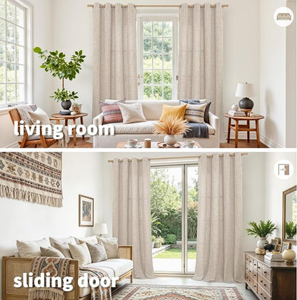 YoungsTex 95 Inches Long Curtains - Image 2