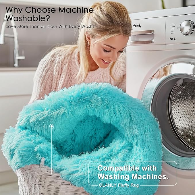 OLANLY 9x12 Machine Washable Large Area Rugs - Image 2