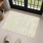 2x3 Washable Entryway Rug: Modern Abstract Indoor Soft Carpet Beige | by FXRHLP