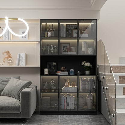 Mekminop Glass Doors Display Cabinet by Mekminop
