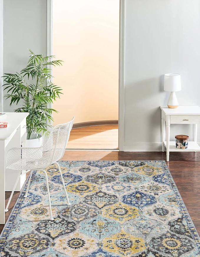 Lahome Moroccan Washable Small Area Rug, 3x5 Area Rug - Image 6